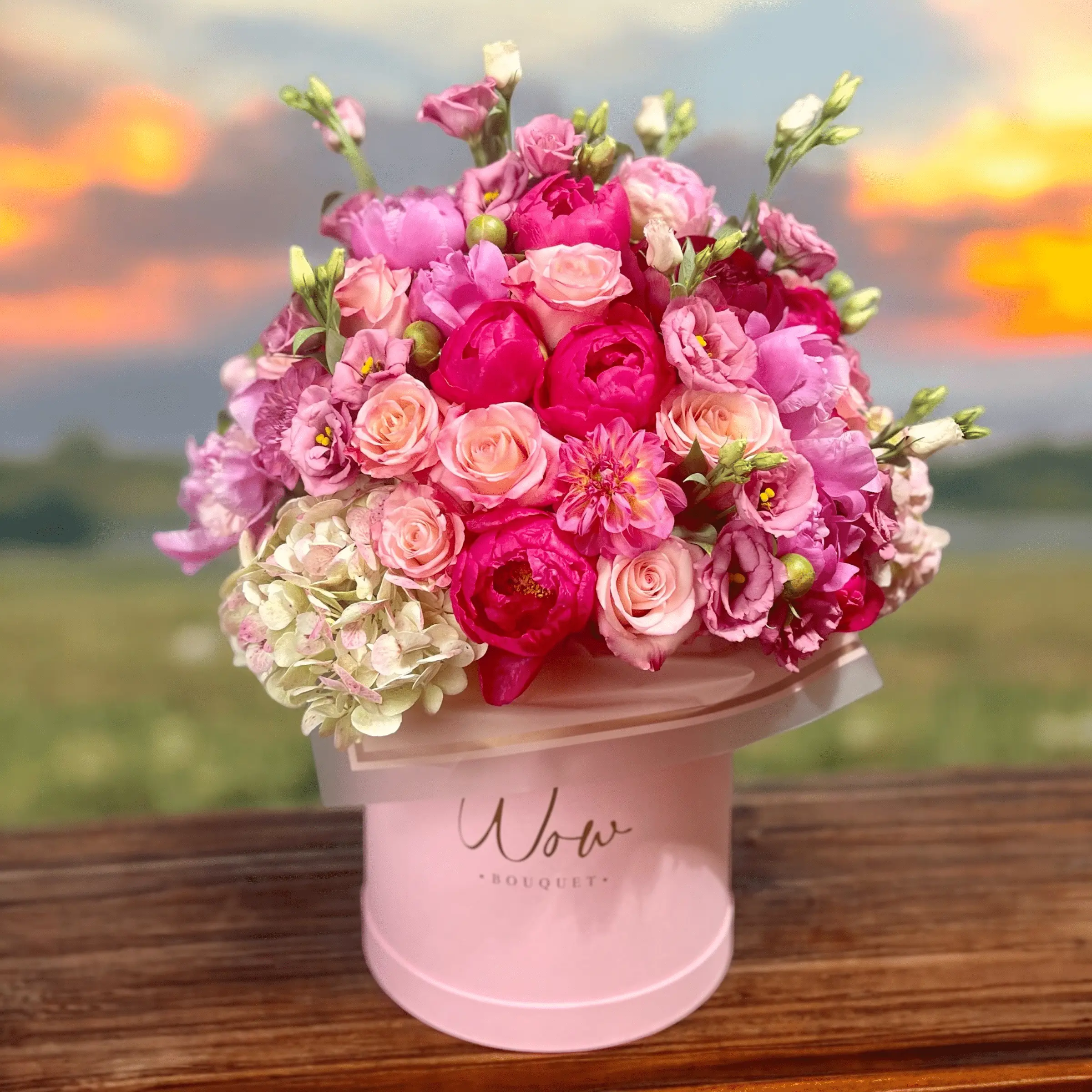 Premium floral centerpiece for luxury event